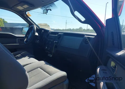 2011 Ford F150 Super Cab из США, поврежденный, VIN 1FTEX1EM9BFA12120